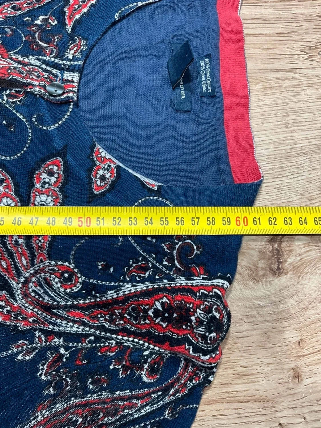 Gilet Tommy Hilfiger crewneck Femme XS 100% Coton pima – photo 13
